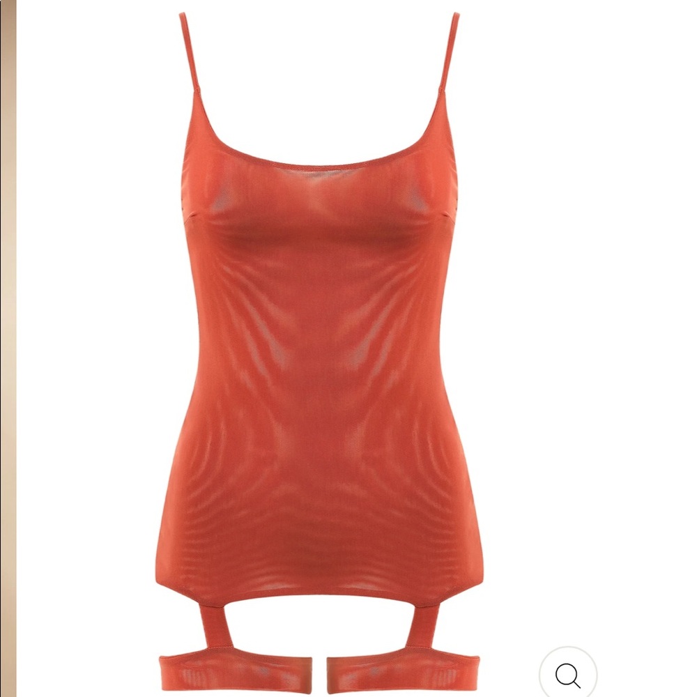 LAINA RAUMA BACK LACE MINI DRESS // CINNAMON